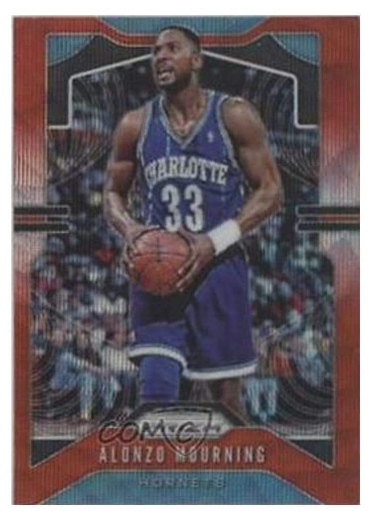 2019-20 Panini Prizm Base Set Alonzo Mourning #27 card