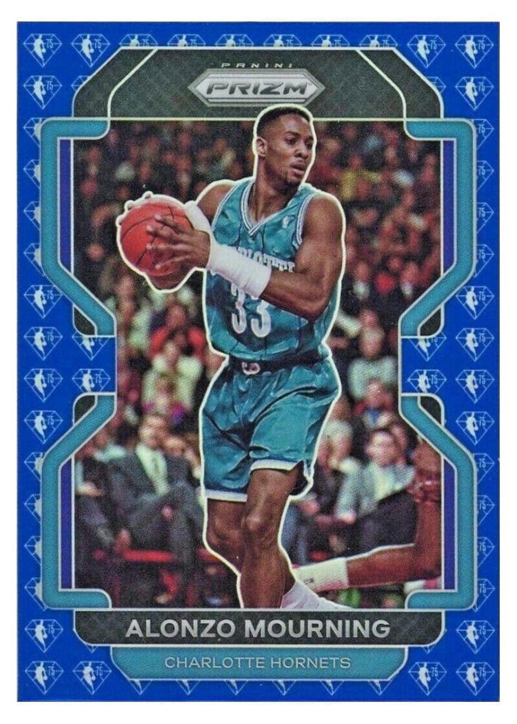 2021-22 Panini Prizm Base Set Alonzo Mourning #270 card