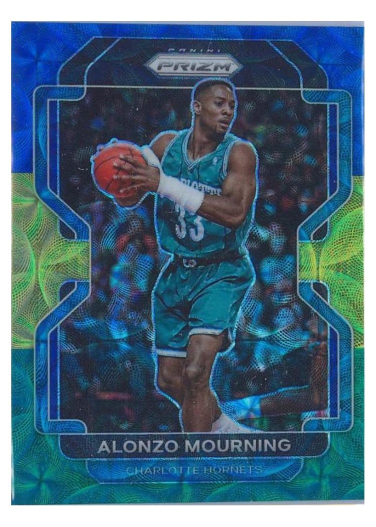 2021-22 Panini Prizm Base Set Alonzo Mourning #270 card