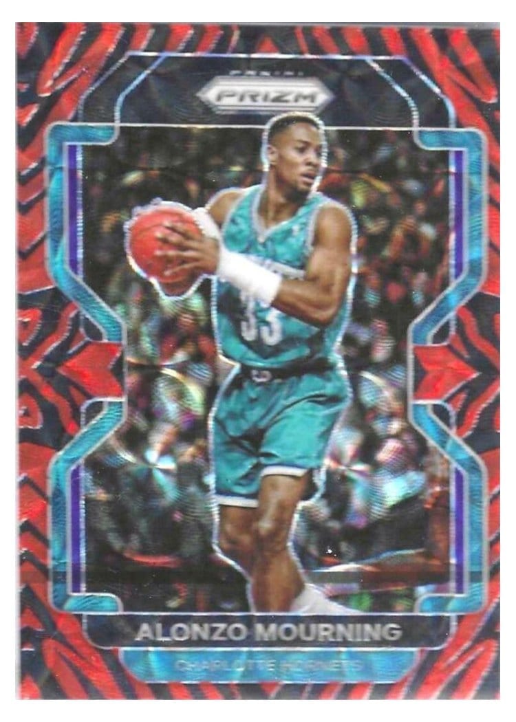 2021-22 Panini Prizm Base Set Alonzo Mourning #270 card
