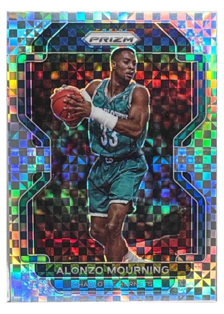 2021-22 Panini Prizm Base Set Alonzo Mourning #270 card