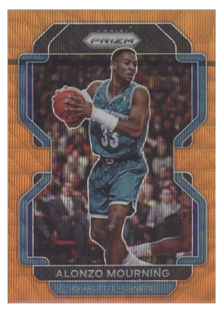 2021-22 Panini Prizm Base Set Alonzo Mourning #270 card