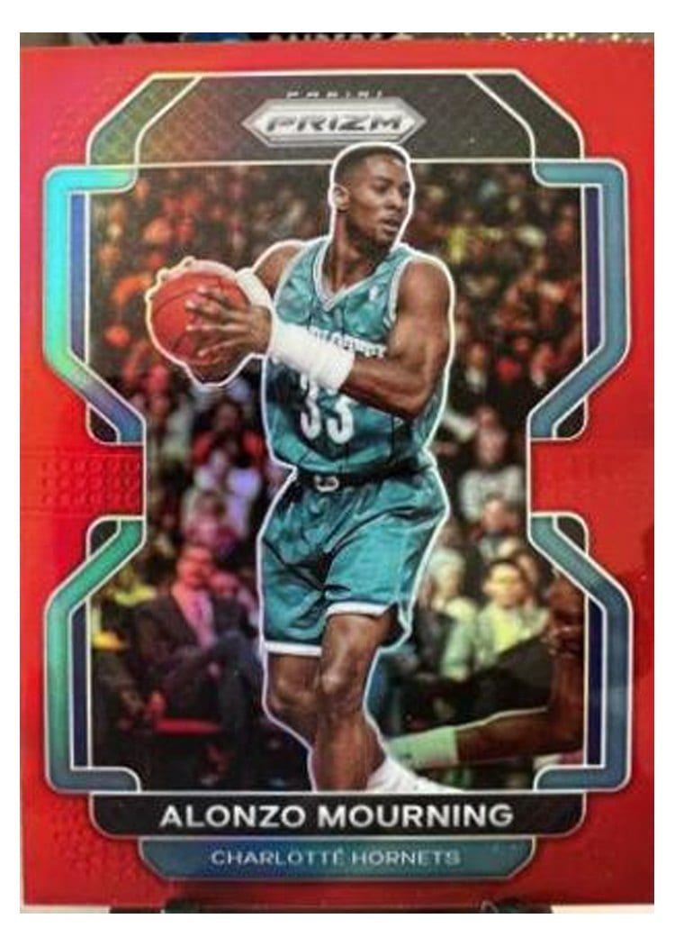 2021-22 Panini Prizm Base Set Alonzo Mourning #270 card