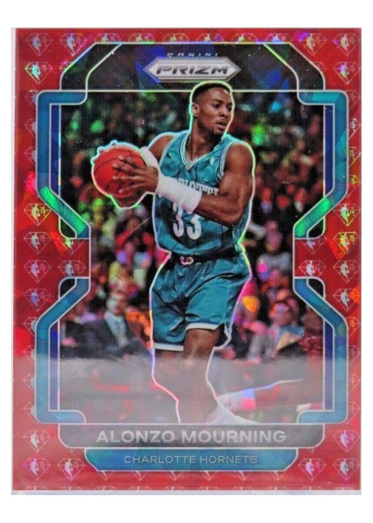 2021-22 Panini Prizm Base Set Alonzo Mourning #270 card