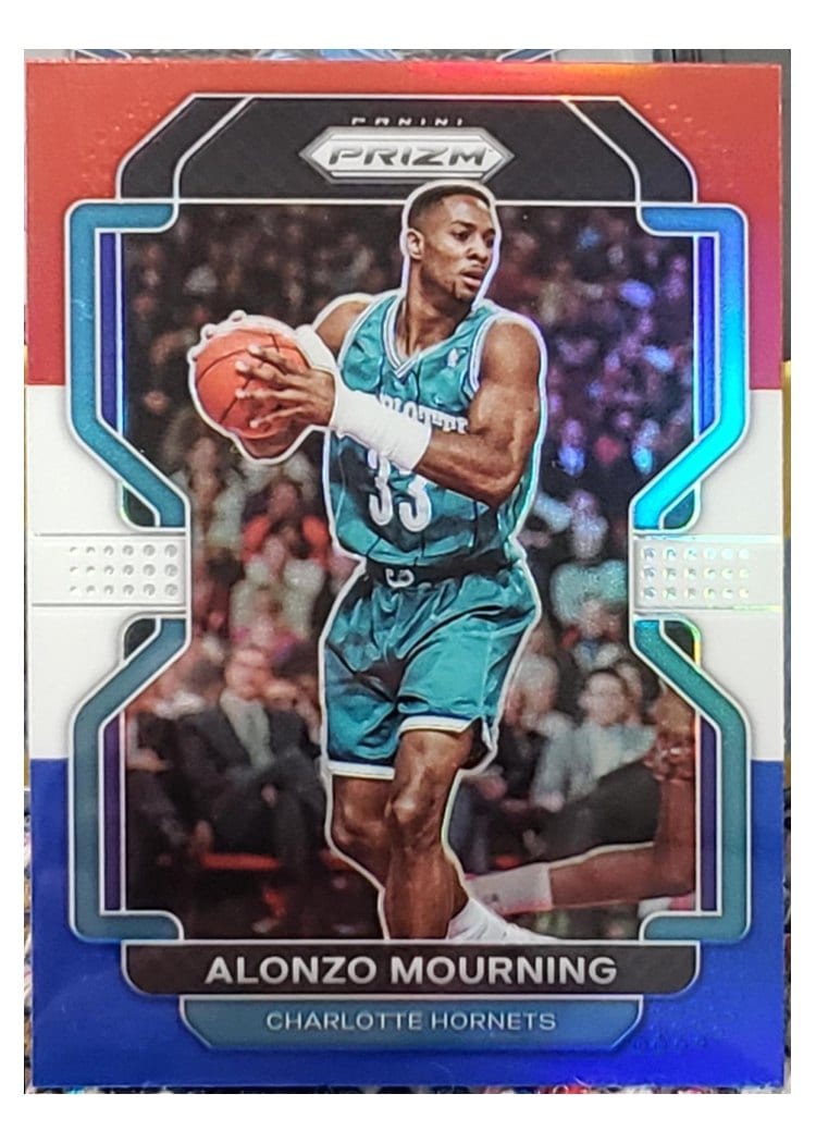 2021-22 Panini Prizm Base Set Alonzo Mourning #270 card