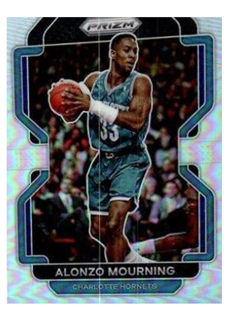 2021-22 Panini Prizm Base Set Alonzo Mourning Silver Prizm #270 card