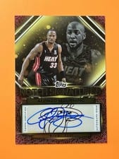 2025-26 Topps Topps Notch Signatures Alonzo Mourning #TNS-AM