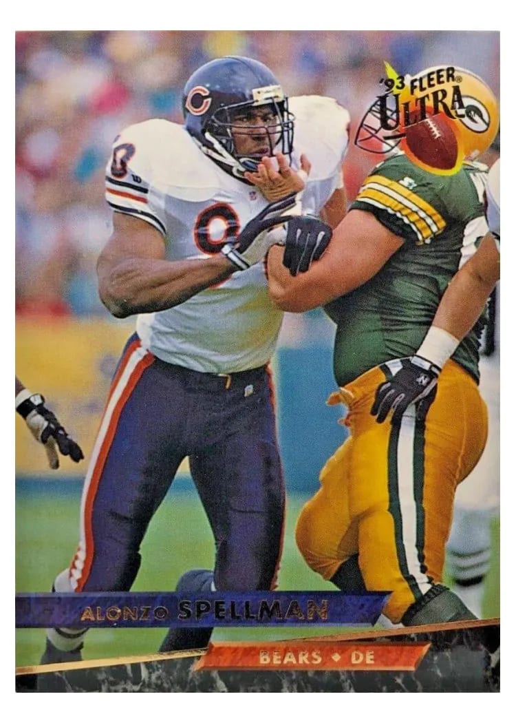 1993 Ultra Alonzo Spellman #51 card
