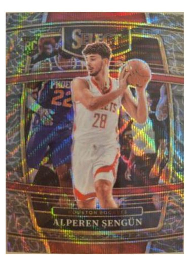 2021-22 Panini Select Base Set Alperen Sengun Elephant Prizm #19 card