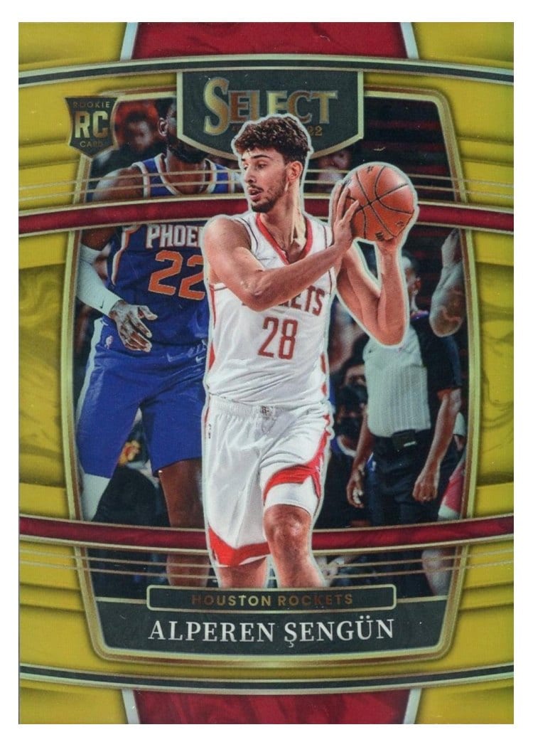 2021-22 Panini Select Base Set Alperen Sengun #19 card