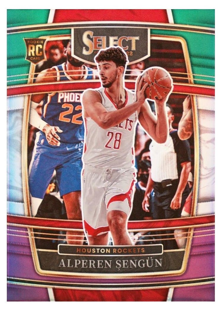 2021-22 Panini Select Base Set Alperen Sengun #19 card