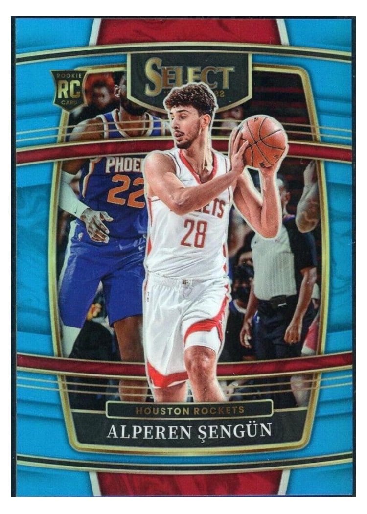 2021-22 Panini Select Base Set Alperen Sengun #19 card