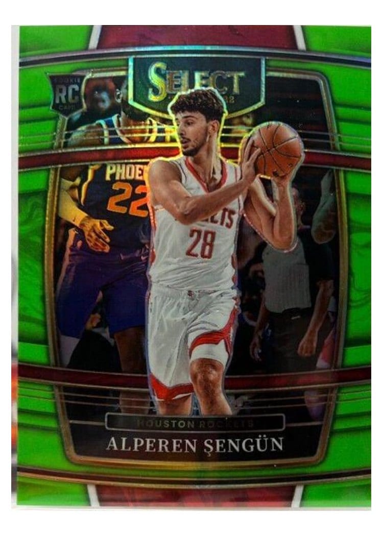 2021-22 Panini Select Base Set Alperen Sengun #19 card