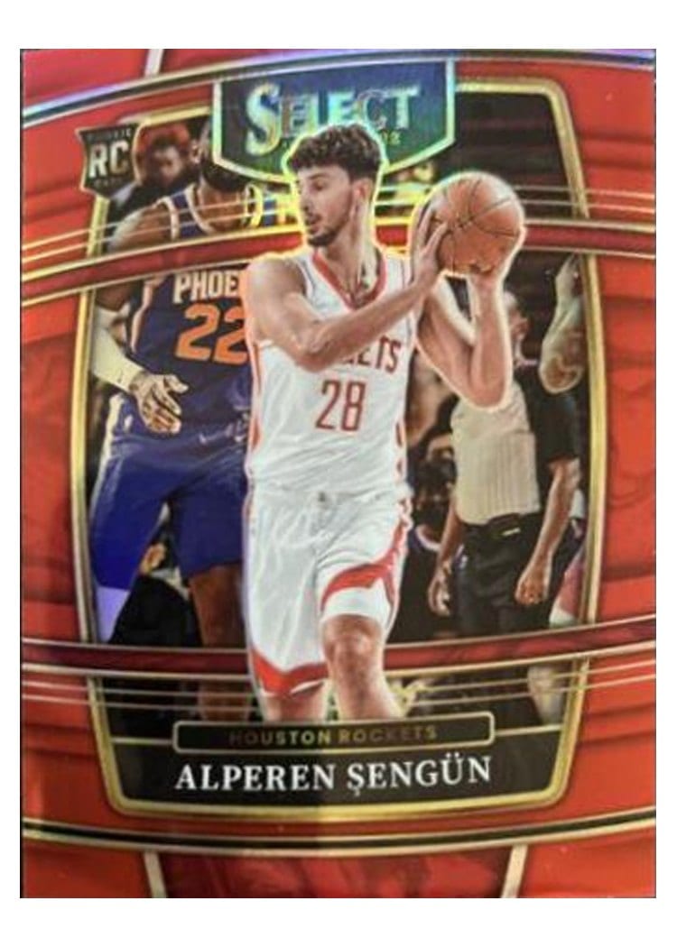 2021-22 Panini Select Base Set Alperen Sengun #19 card