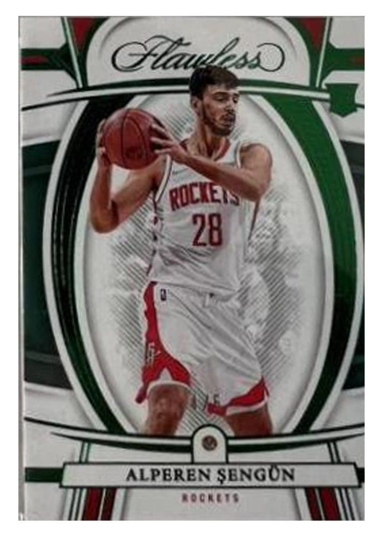2021 Panini Flawless Alperen Sengun #92 card