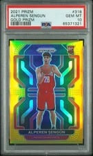 2021 Panini Prizm Alperen Sengun #318 card