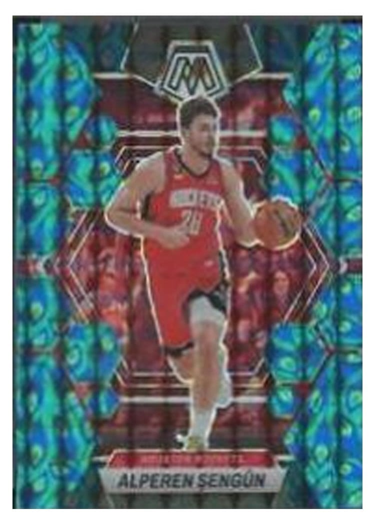 2022-23 Panini Mosaic Base Set Alperen Sengun Choice Peacock #41 card