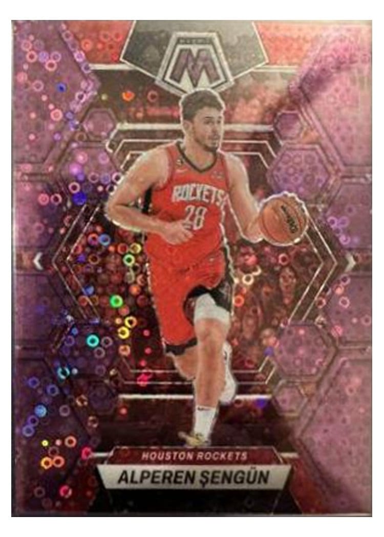 2022-23 Panini Mosaic Base Set Alperen Sengun #41 card