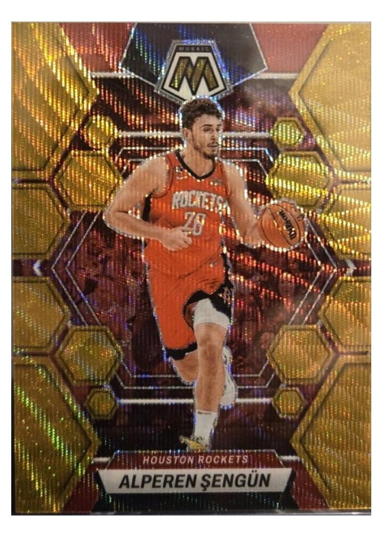 2022-23 Panini Mosaic Base Set Alperen Sengun #41 card