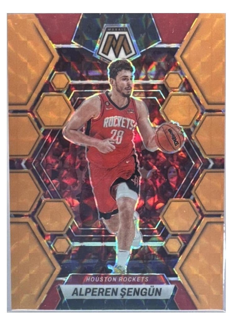 2022-23 Panini Mosaic Base Set Alperen Sengun #41 card