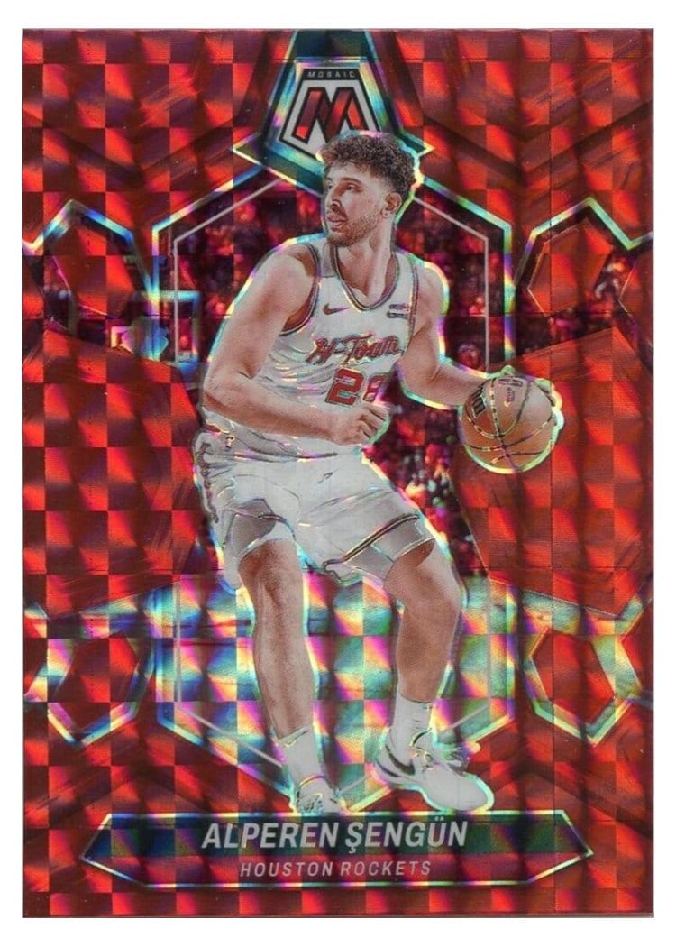 2023-24 Panini Mosaic Base Set Alperen Sengun #171 card