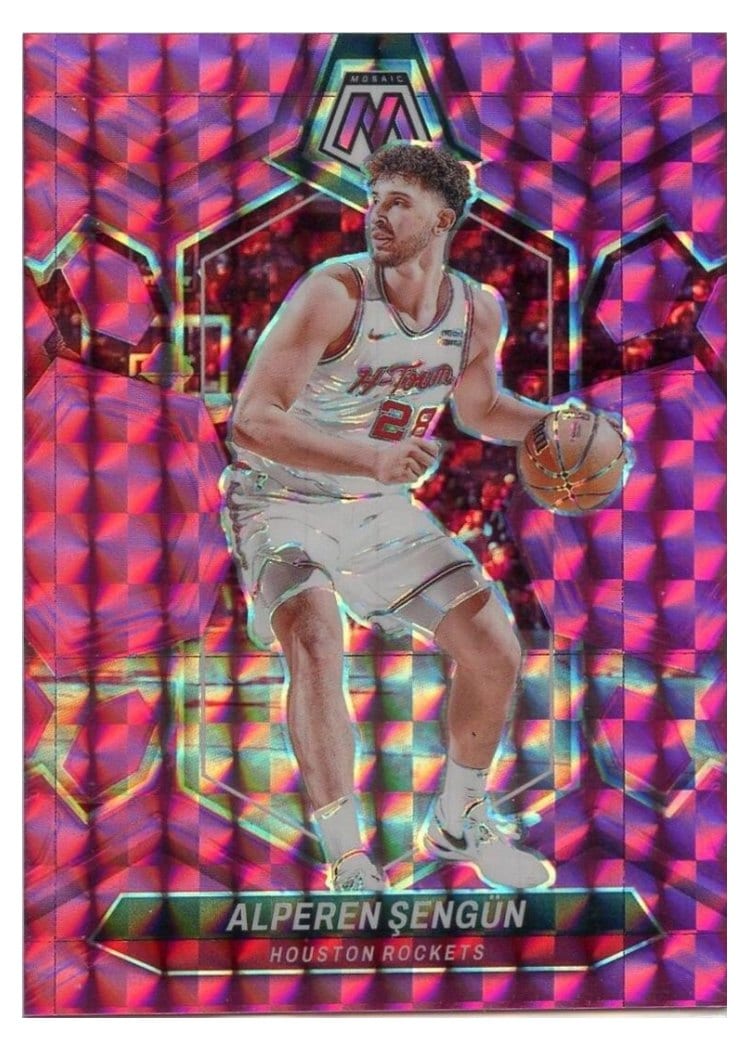 2023-24 Panini Mosaic Base Set Alperen Sengun #171 card