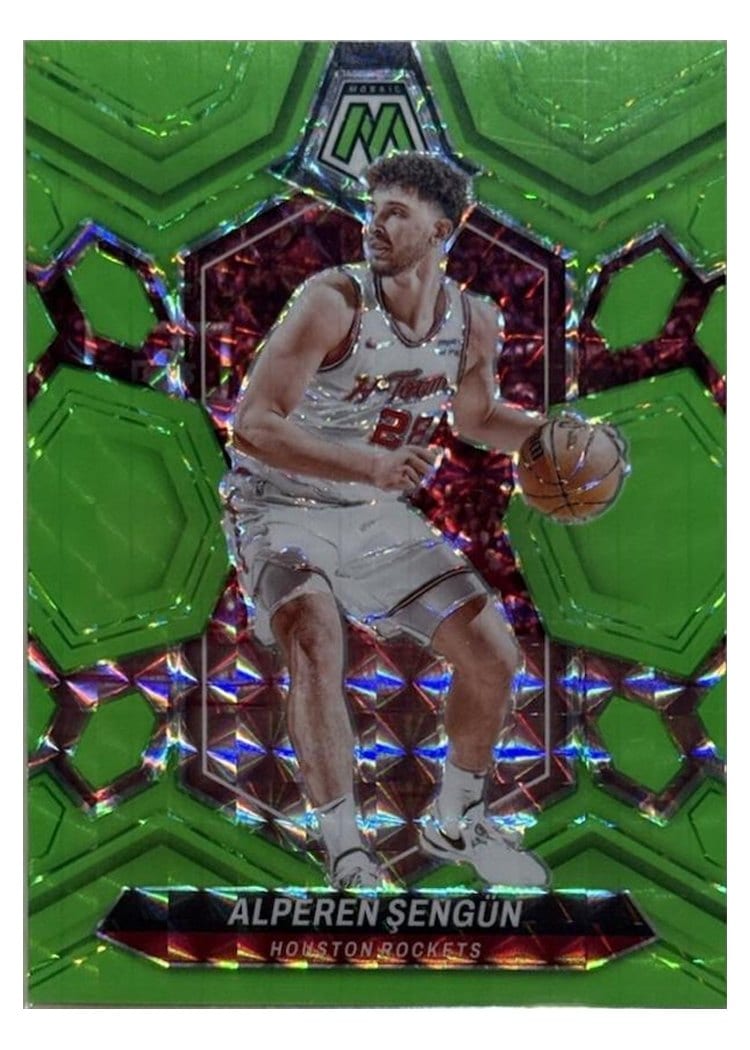 2023-24 Panini Mosaic Base Set Alperen Sengun #171 card