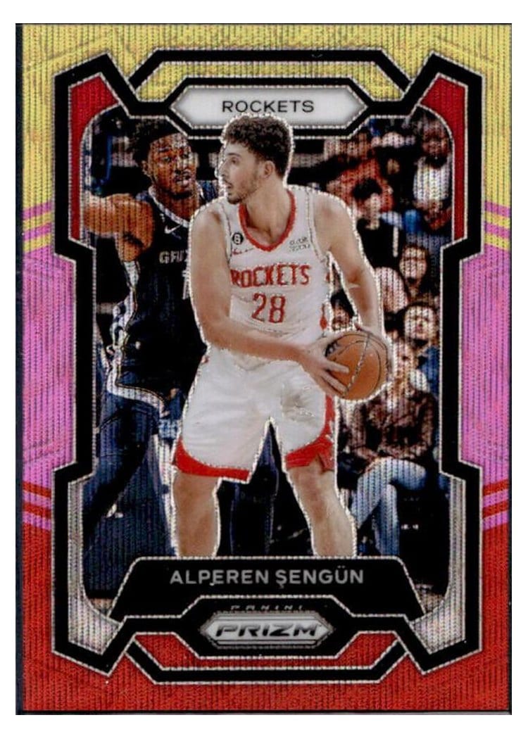 2023-24 Panini Prizm Base Set Alperen Sengun #20 card