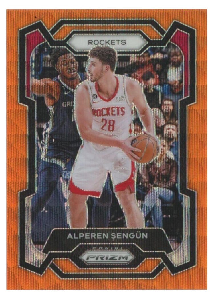 2023-24 Panini Prizm Base Set Alperen Sengun #20 card