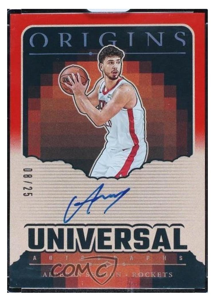 2024-25 Panini Origins Universal Autographs Alperen Sengun #UA-SEN card