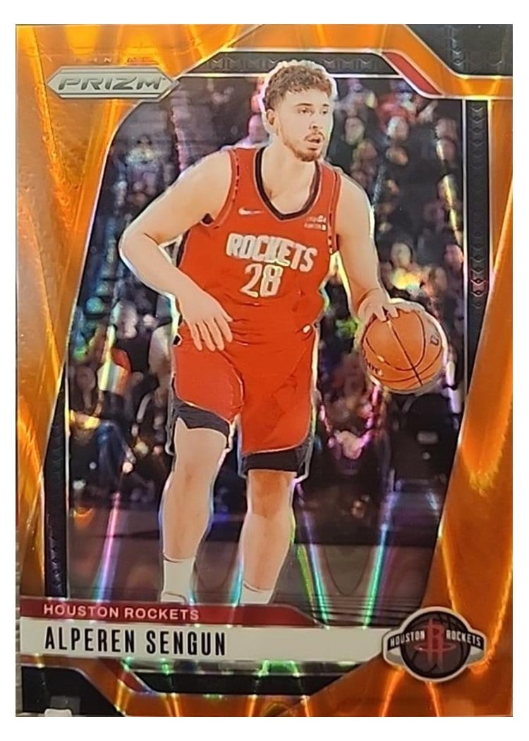 2024-25 Panini Prizm Base Set Alperen Sengun #201 card