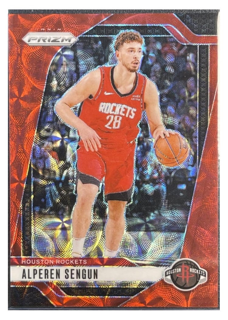 2024-25 Panini Prizm Base Set Alperen Sengun #201 card