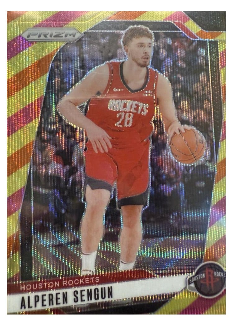 2024-25 Panini Prizm Base Set Alperen Sengun #201 card