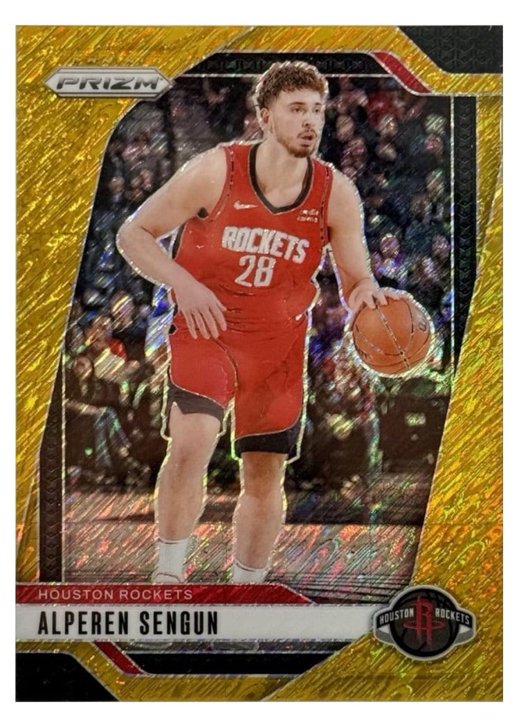 2024-25 Panini Prizm Base Set Alperen Sengun #201 card