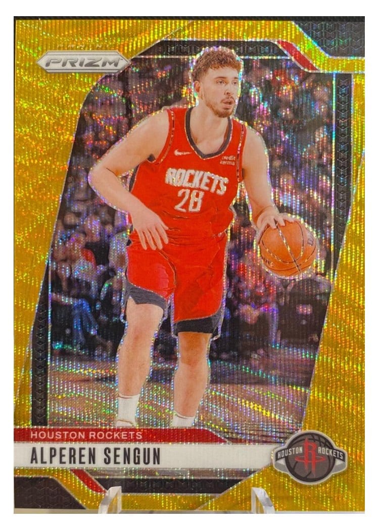 2024-25 Panini Prizm Base Set Alperen Sengun #201 card