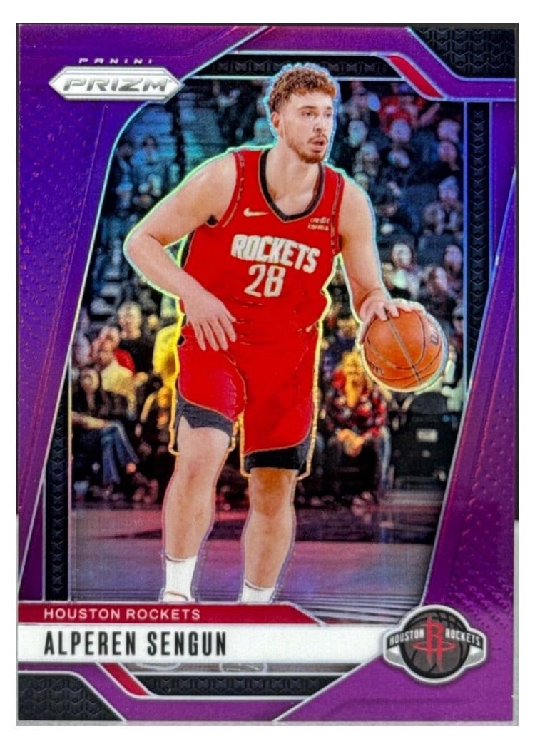 2024-25 Panini Prizm Base Set Alperen Sengun #201 card