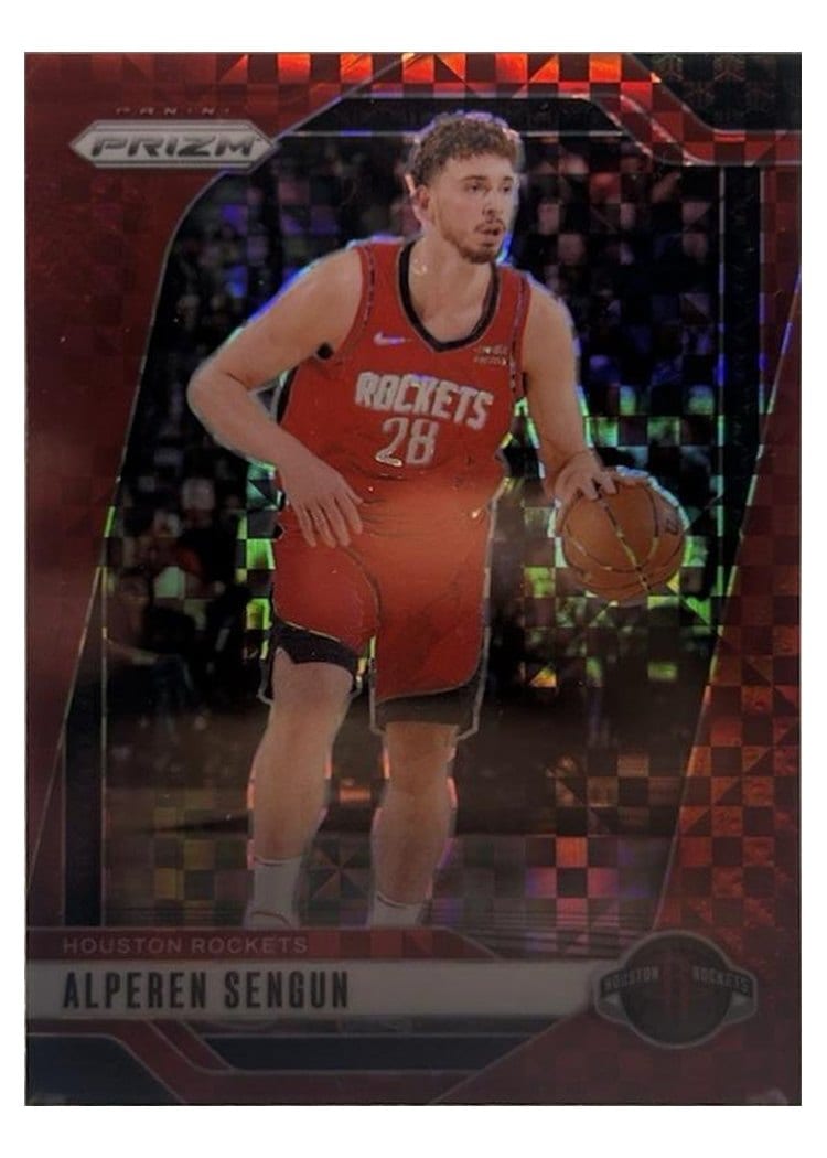2024-25 Panini Prizm Base Set Alperen Sengun #201 card