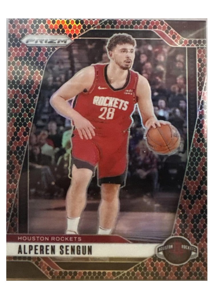 2024-25 Panini Prizm Base Set Alperen Sengun #201 card