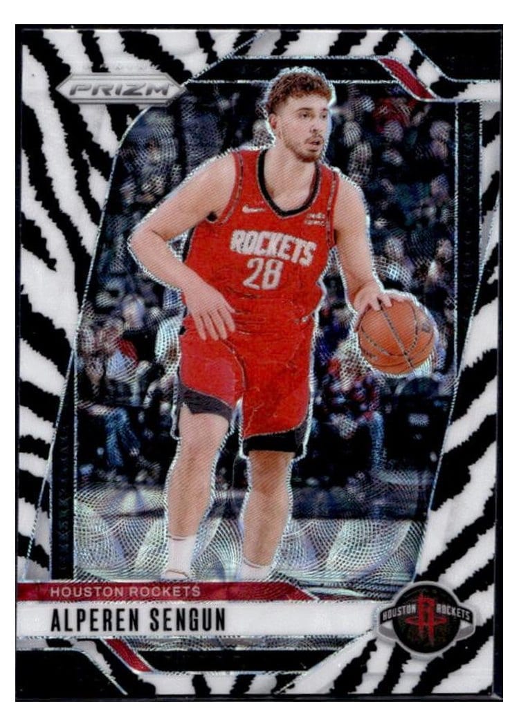 2024-25 Panini Prizm Base Set Alperen Sengun #201 card