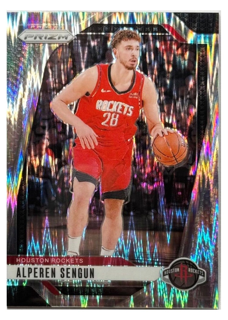 2024-25 Panini Prizm Base Set Alperen Sengun #201 card