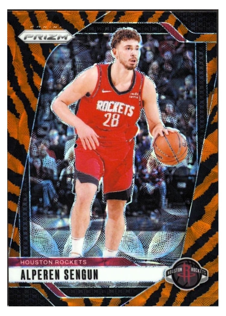 2024-25 Panini Prizm Base Set Alperen Sengun #201 card