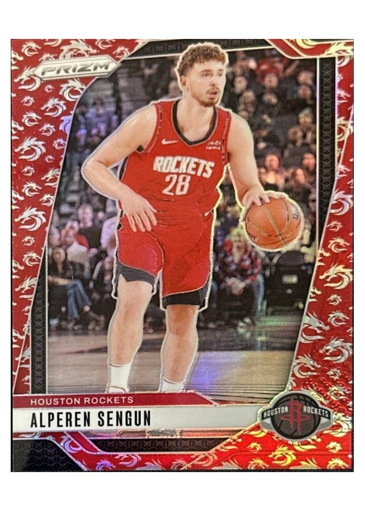 2024-25 Panini Prizm Base Set Alperen Sengun #201 card