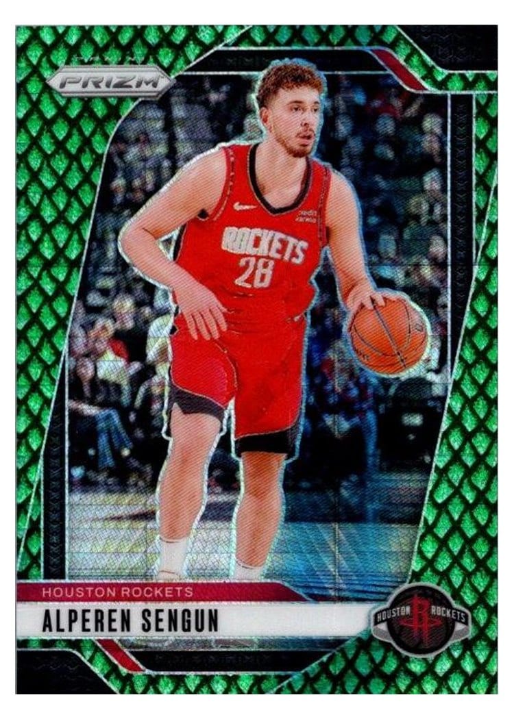 2024-25 Panini Prizm Base Set Alperen Sengun #201 card