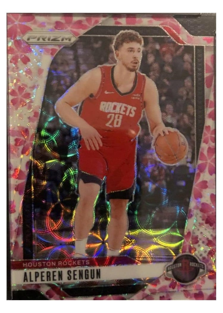 2024-25 Panini Prizm Base Set Alperen Sengun #201 card