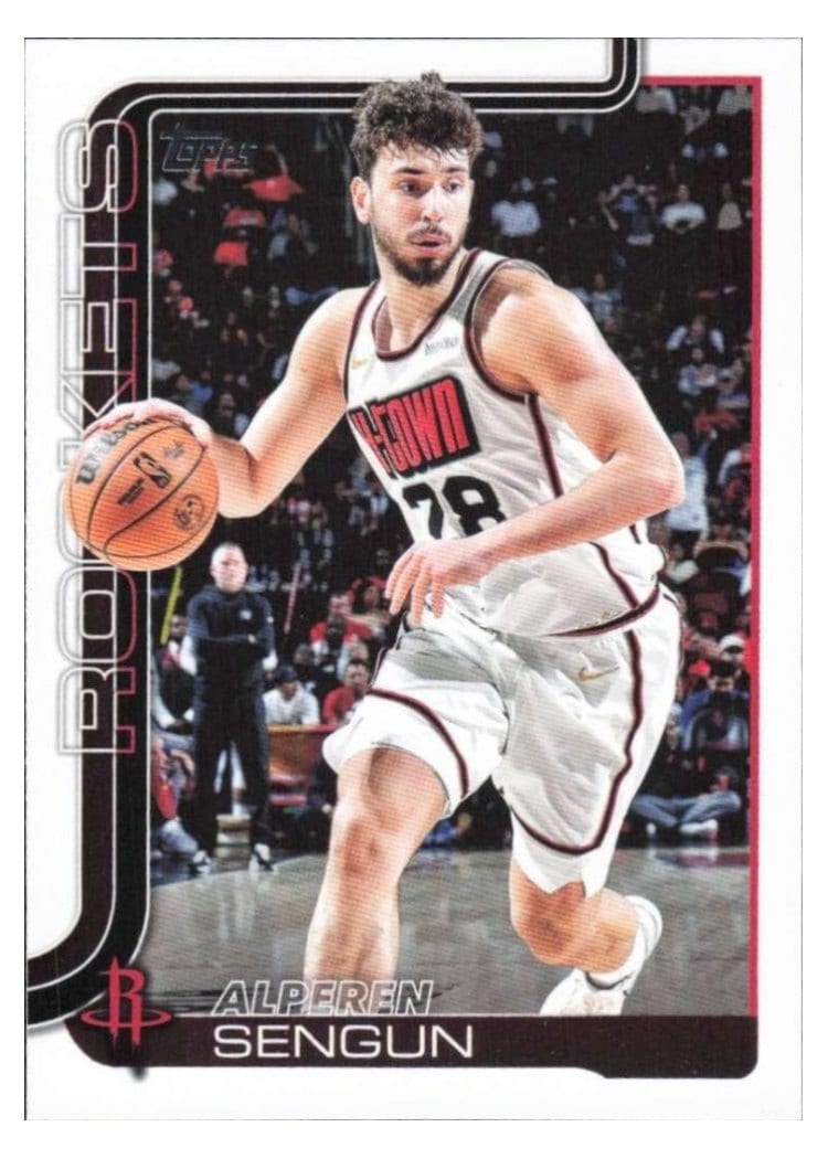 2025-26 Topps Base Set Alperen Sengun #180 card