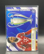 2025-26 Topps UEFA Club Competitions Trophy Chasers Alphonso Davies #TC-13 card