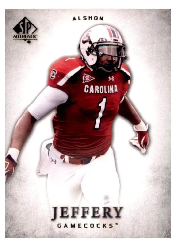 2012 SP Authentic Alshon Jeffery #5 card