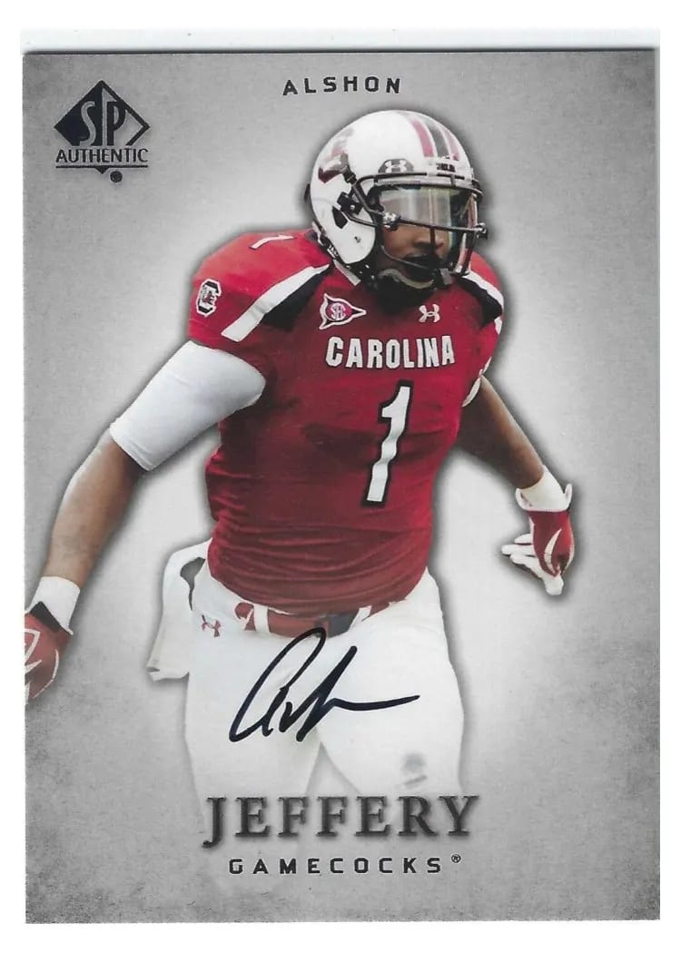 2012 SP Authentic Alshon Jeffery #5 card