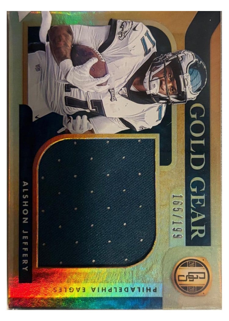 2020 Panini Gold Standard Gold Gear Alshon Jeffery #GG34 card