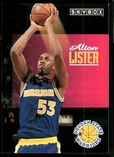 1992-93 SkyBox Base Set Alton Lister #81 card